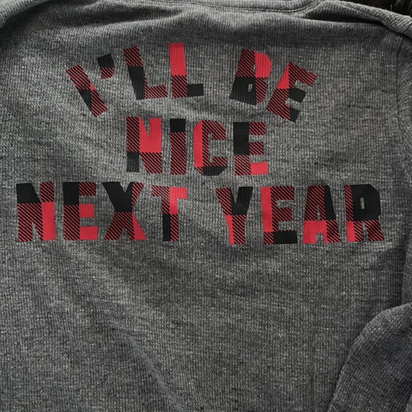 Pink Victoria Secret I’ll Be Nice Next Year Sleep Dress Sz L - Picture 1 of 5